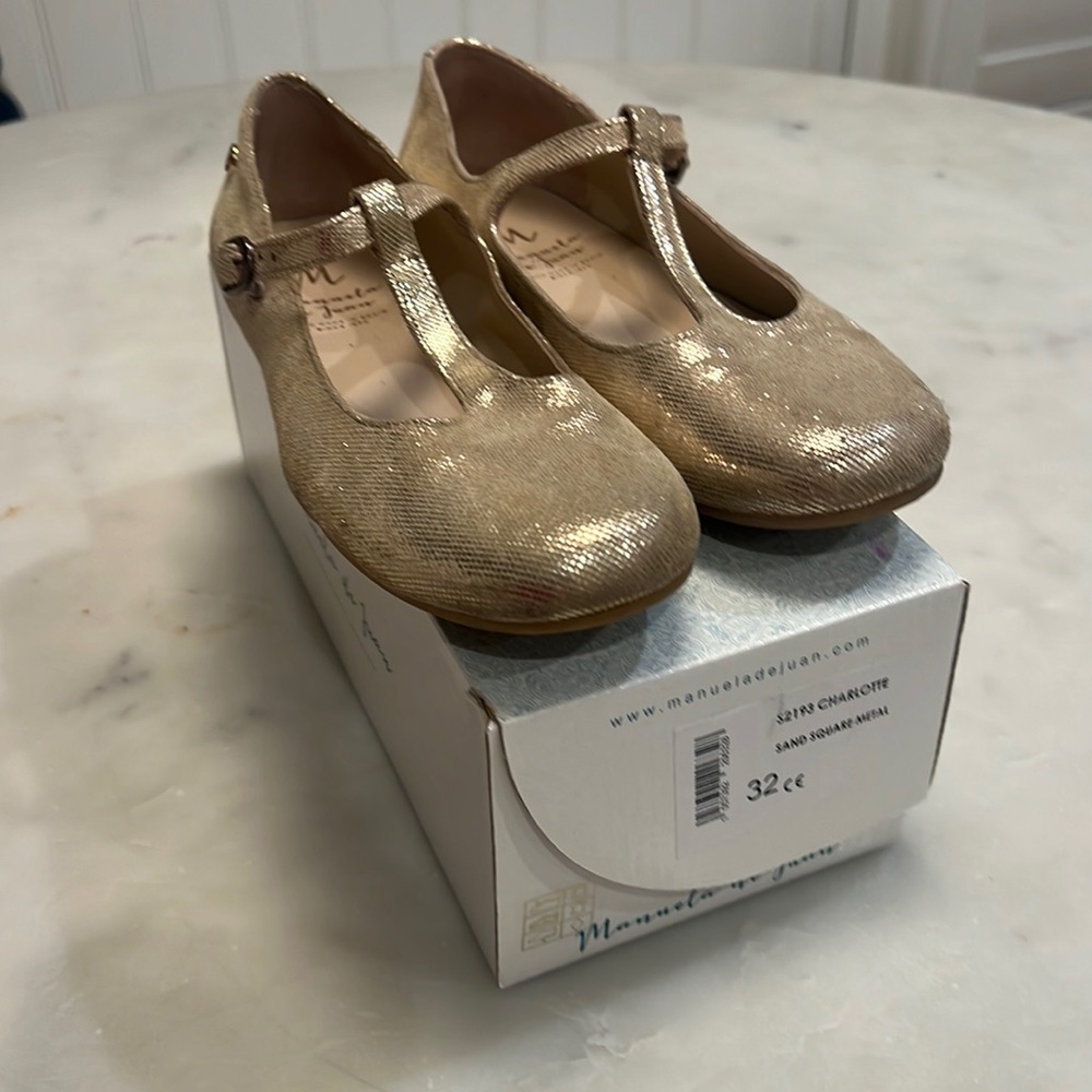Manuela De Juan Sand Square Metal Charlotte Size 32 Girls